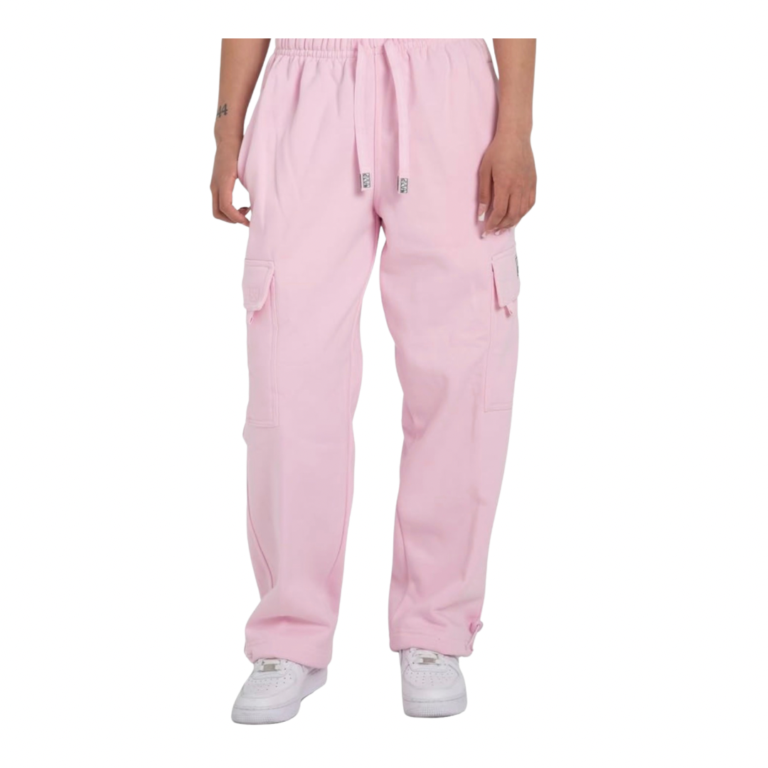 Pro Club Heavyweight Fleece Cargo Pants Pink