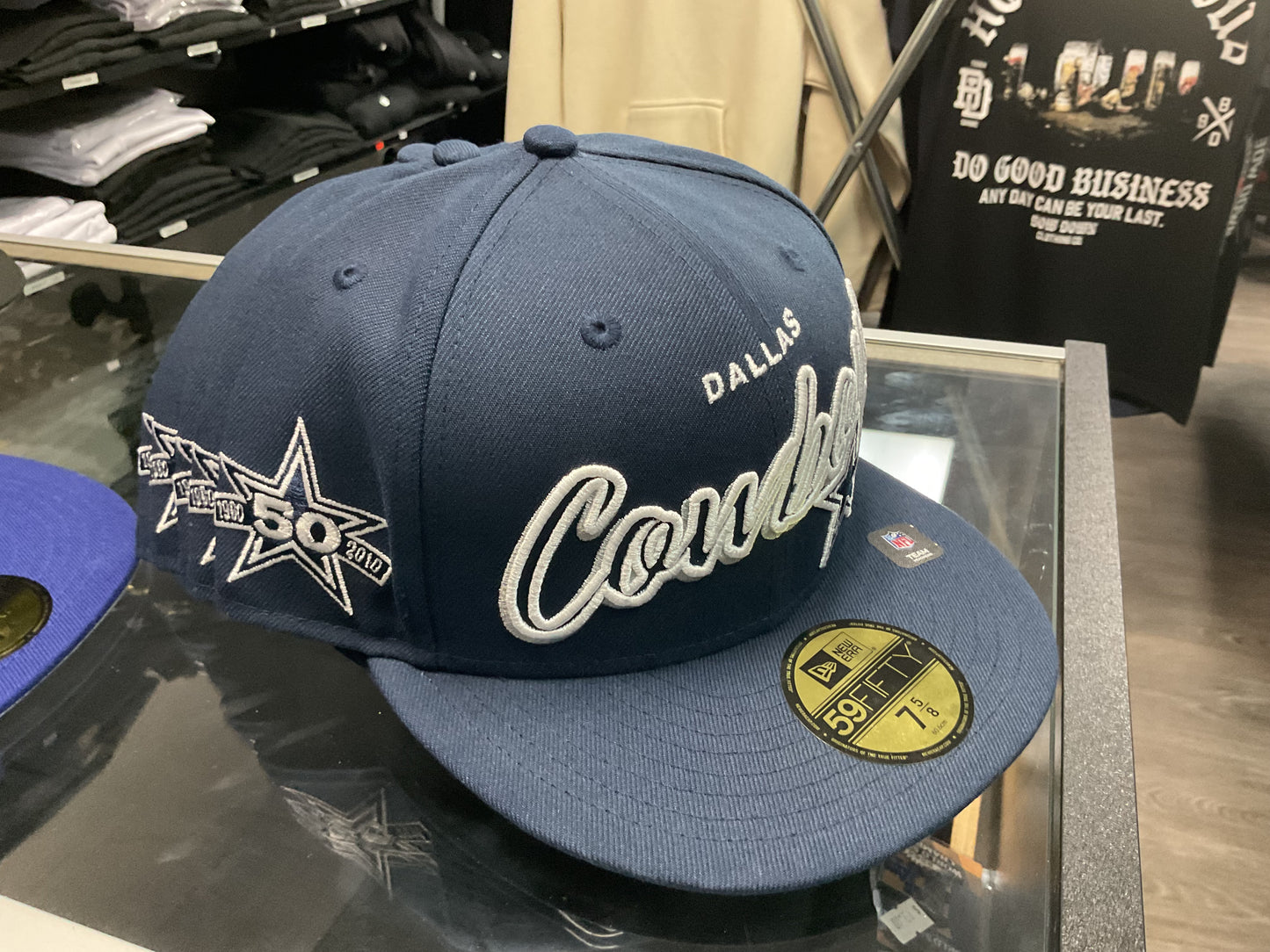 NEW ERA COWBOYS  NAVY|| FITTED HAT