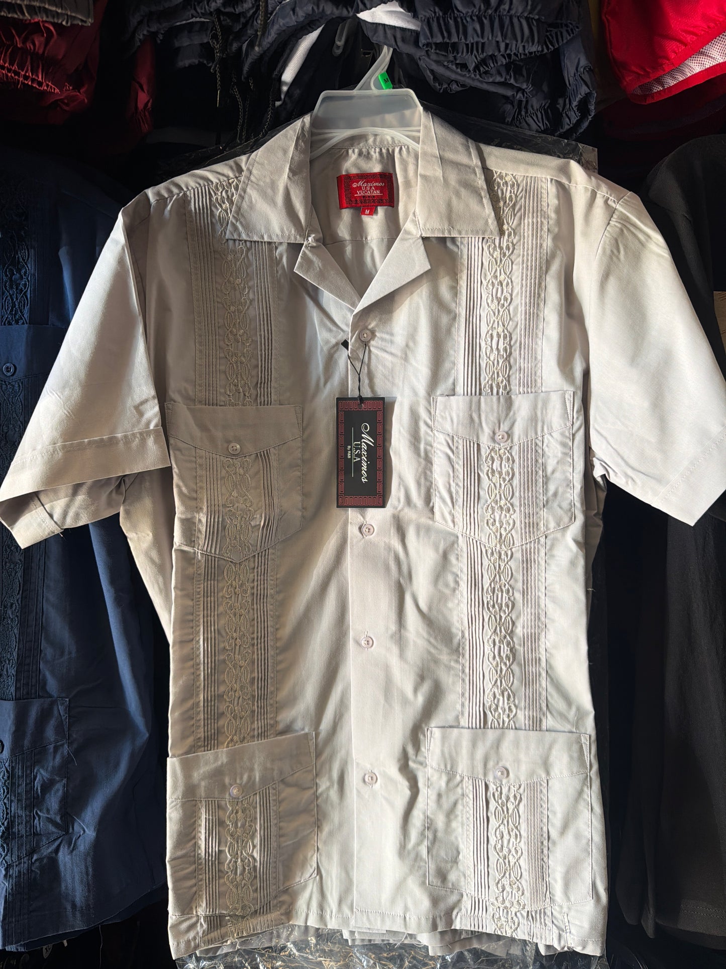Guayabera Button-Down Shirt