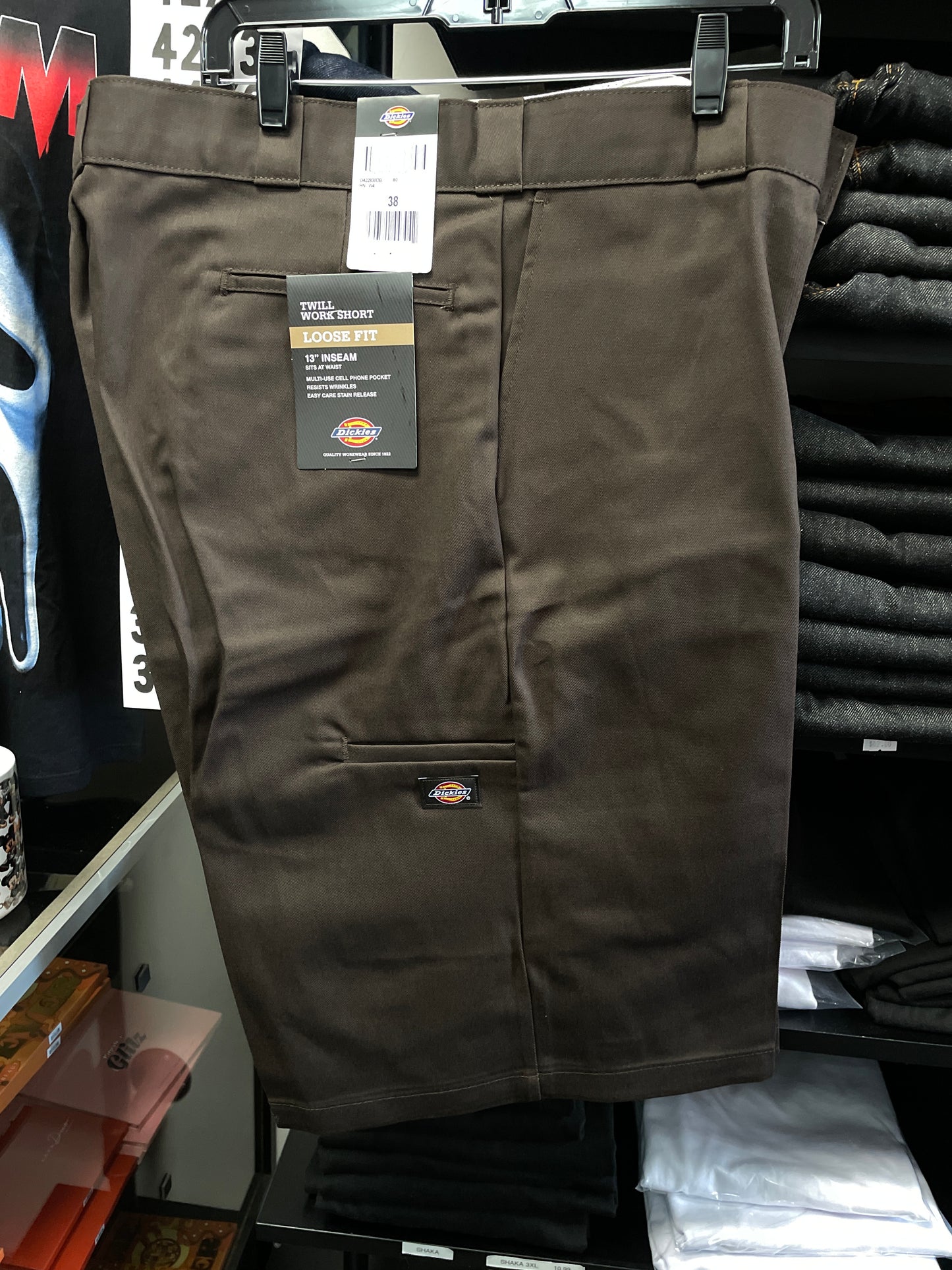 DICKIES LOOSE FIT WORK SHORTS  13"