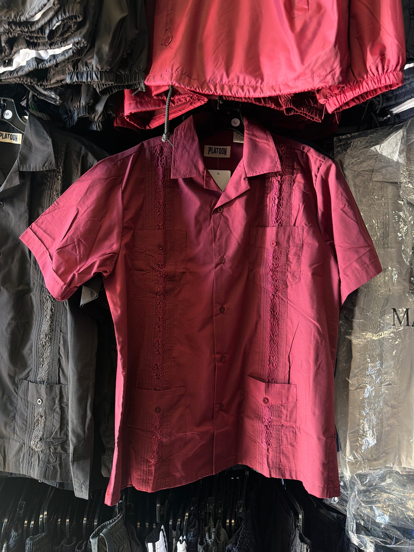 Guayabera Button-Down Shirt