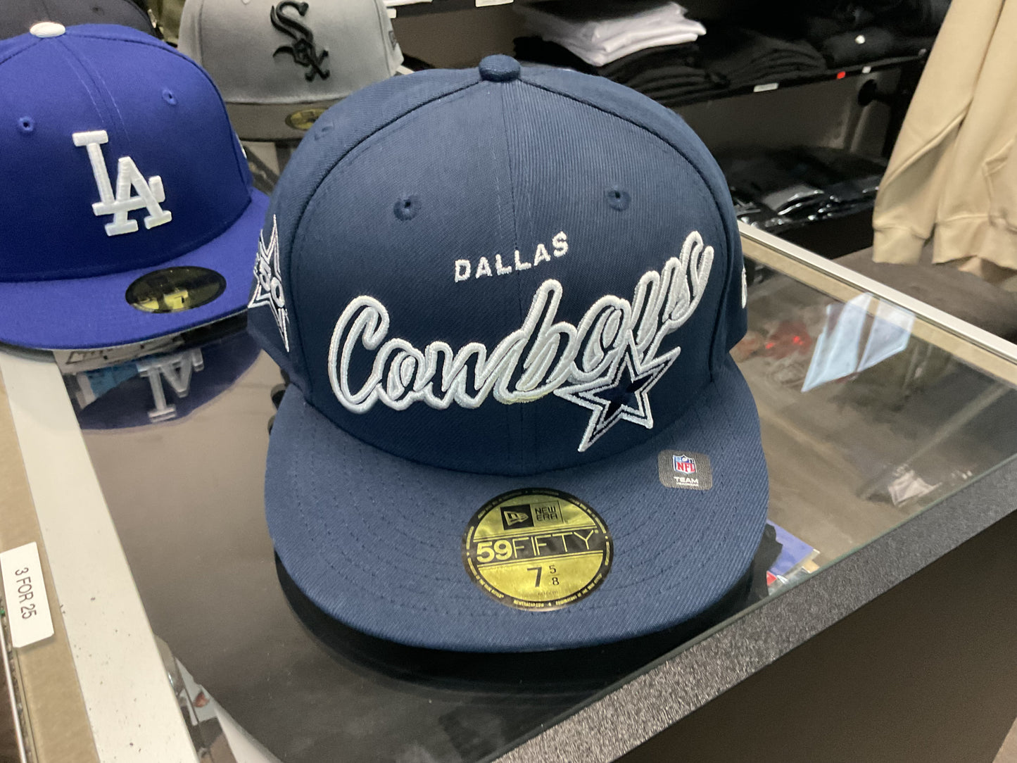 NEW ERA COWBOYS  NAVY|| FITTED HAT