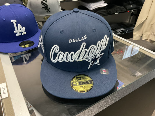 NEW ERA COWBOYS  NAVY|| FITTED HAT
