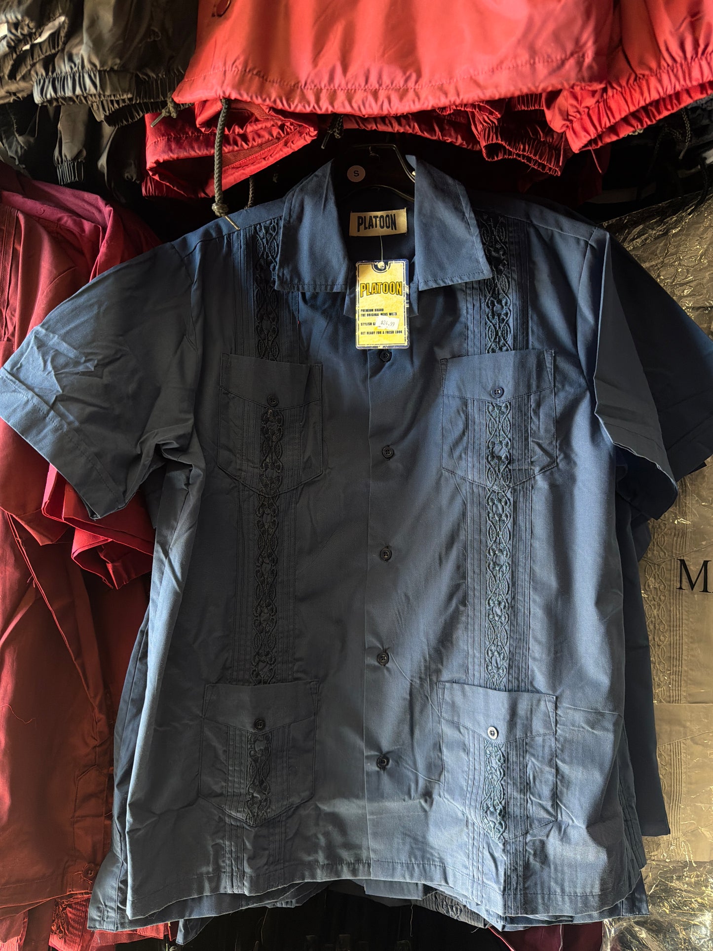 Guayabera Button-Down Shirt