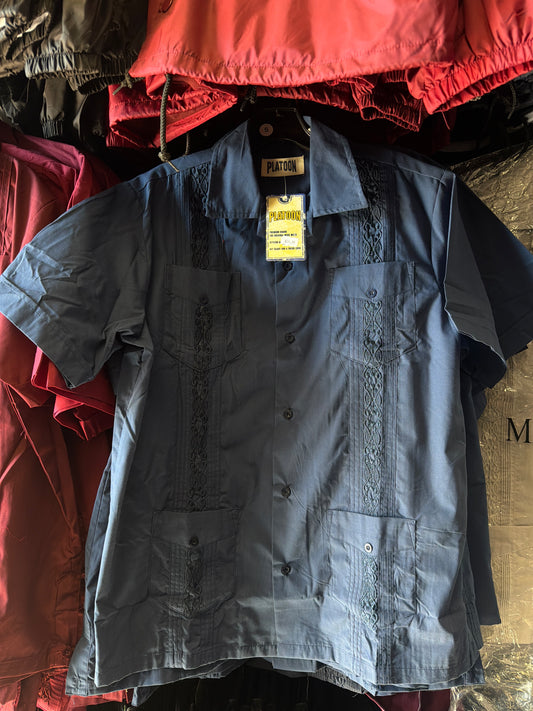 Guayabera Button-Down Shirt LC