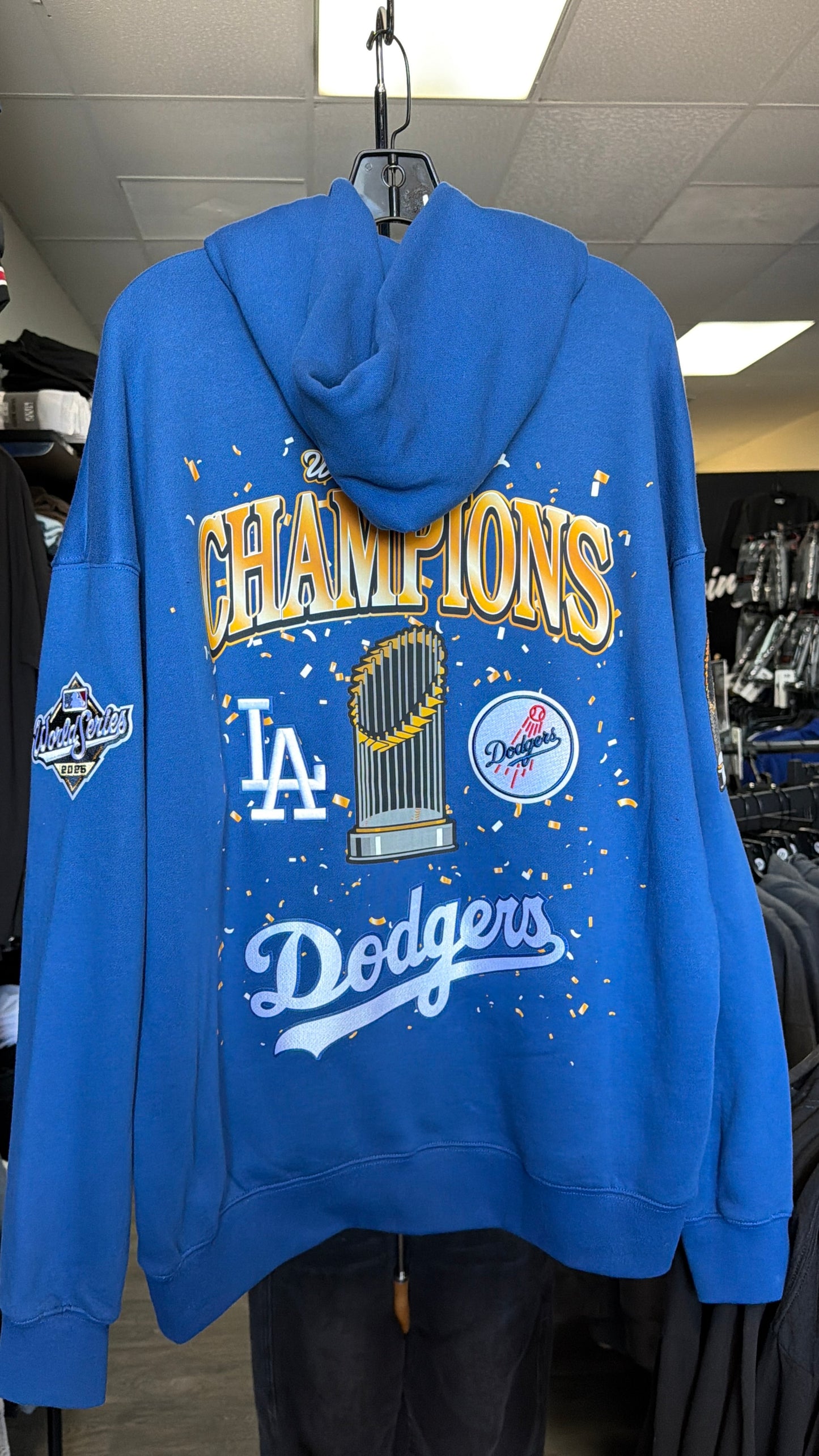 World Series Champions Dodgers 2025 Hoodie