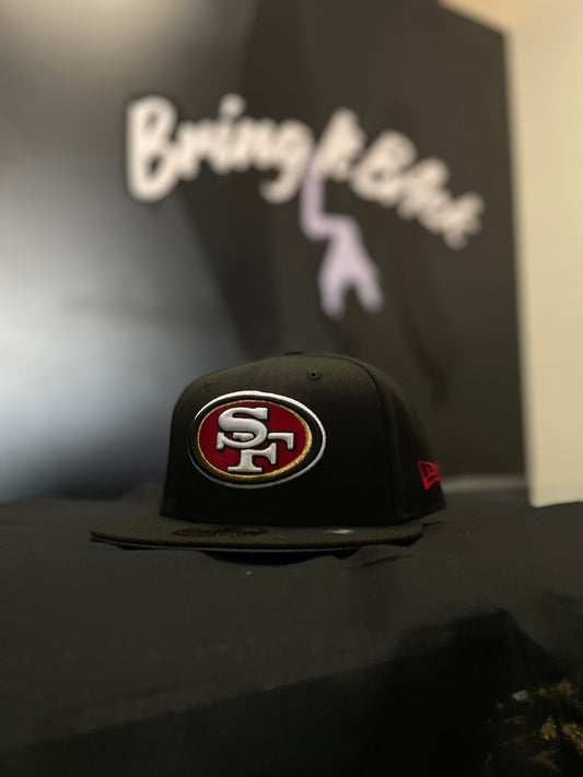 NFL 49ERS BLACK| FITTED