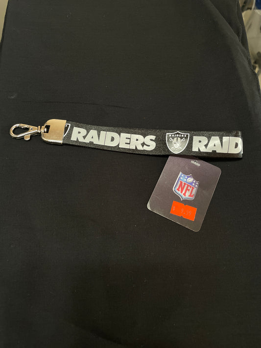BLACK RAIDERS SMALL LANYARD