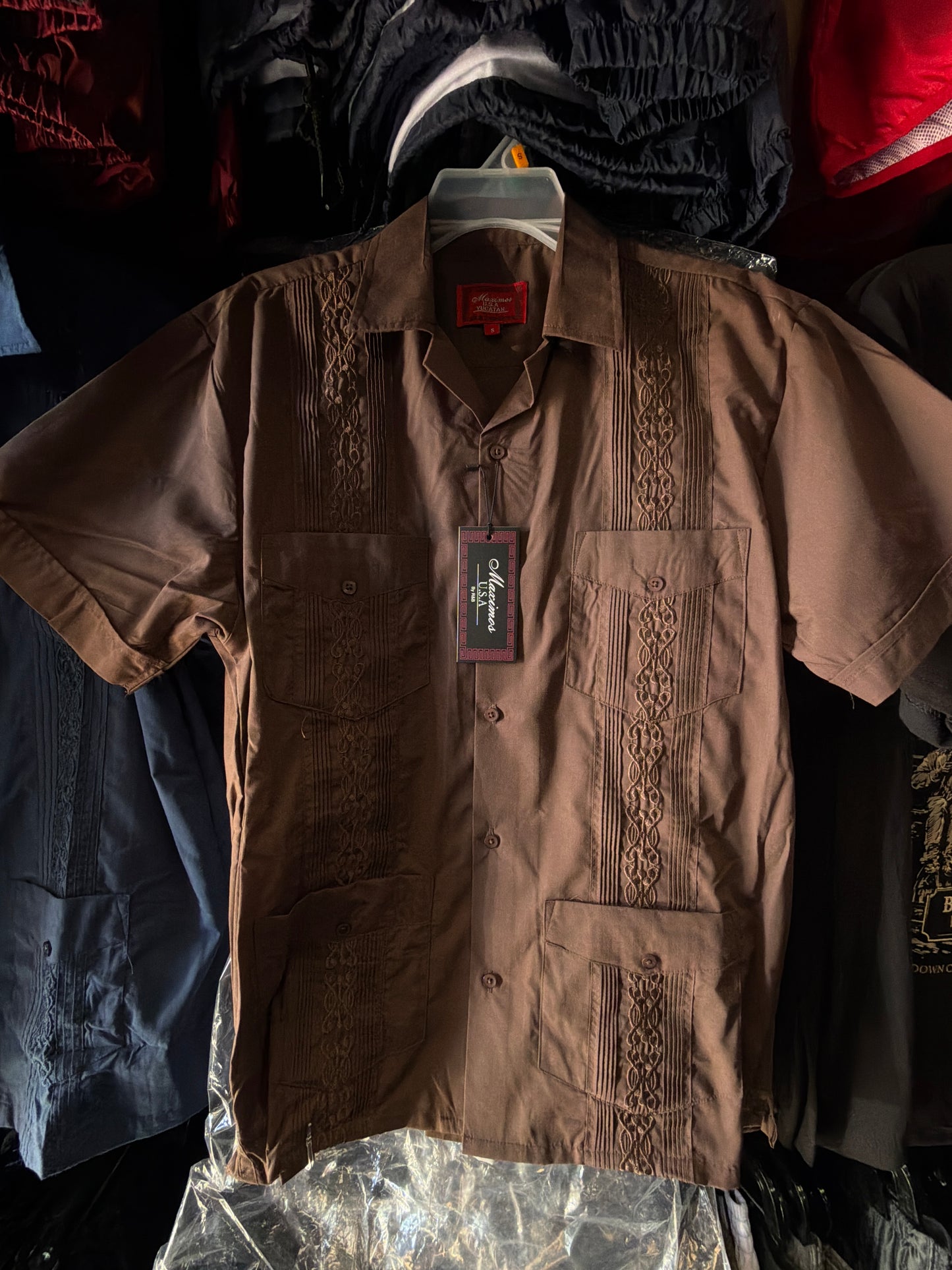 Guayabera Button-Down Shirt