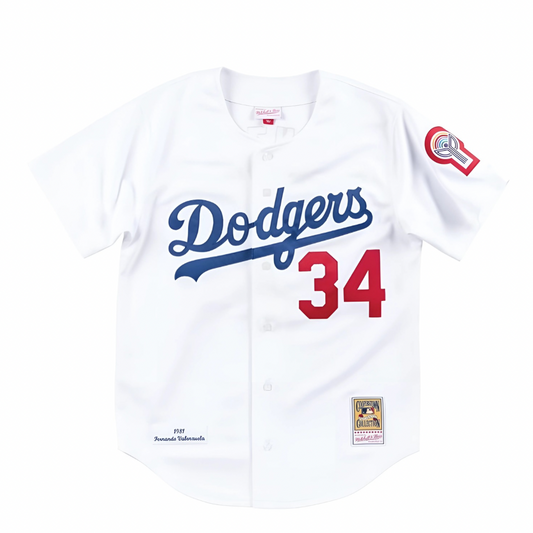 Fernando Valenzuela Mitchell & Ness Jersey  COOPERSTOWN 1981 AUTHENTIC