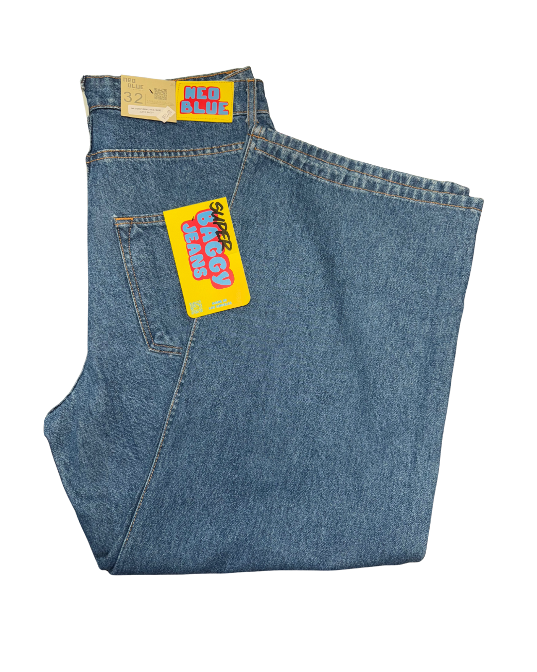 NEU BLUE BAGGY JEANS