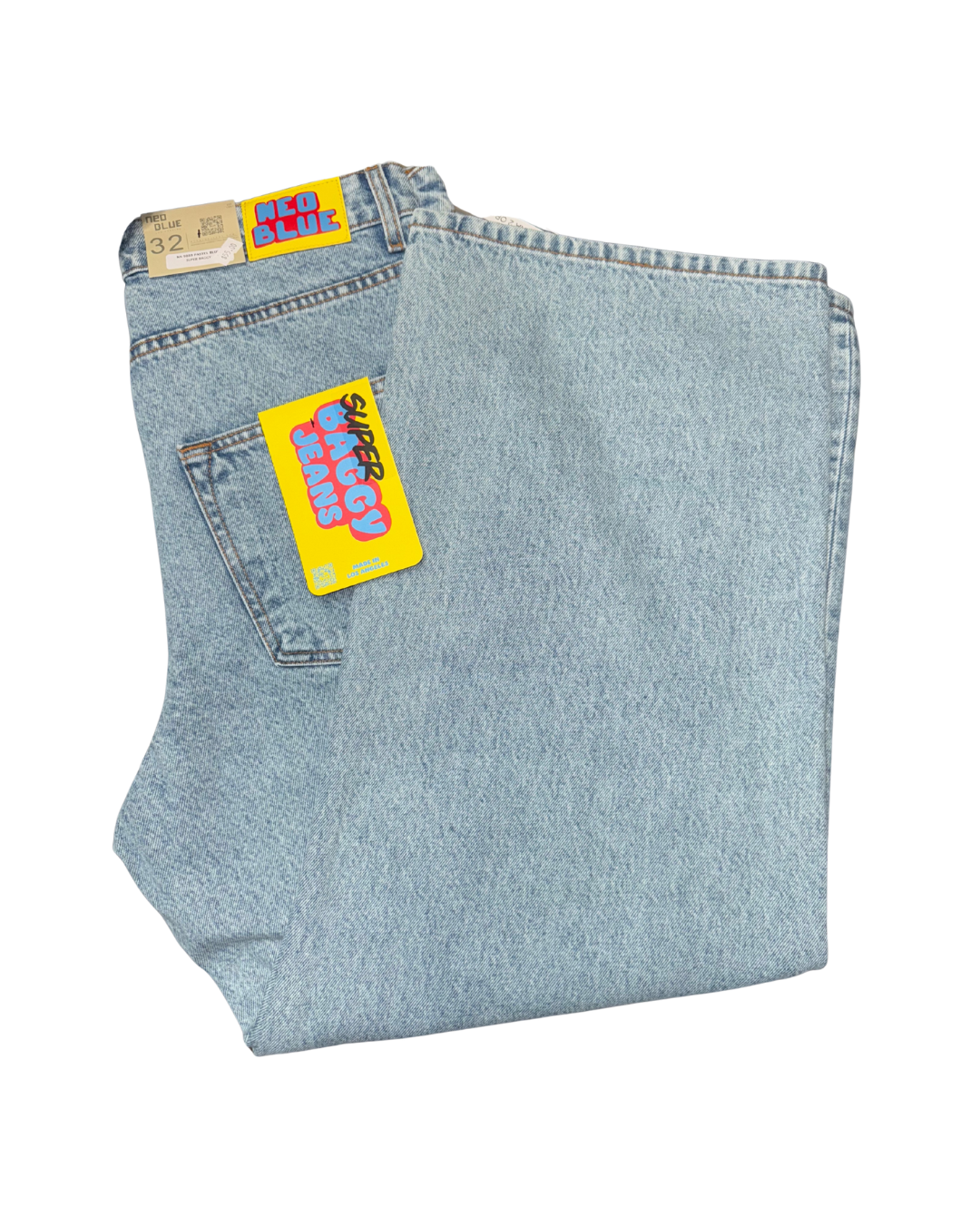 NEU BLUE BAGGY JEANS