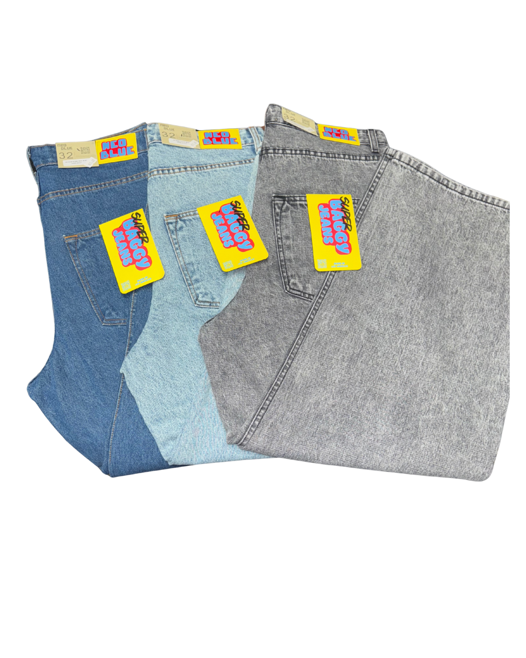 NEU BLUE BAGGY JEANS
