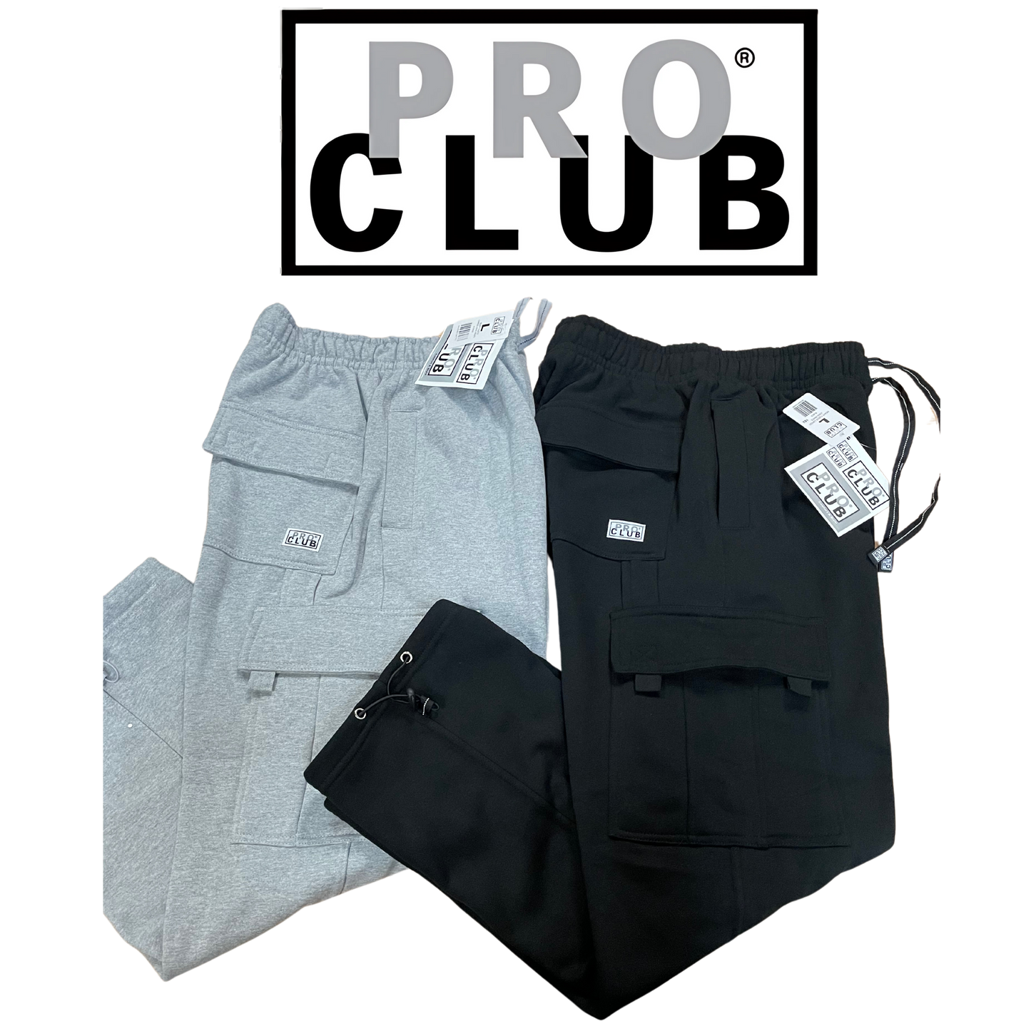 Pro Club Heavyweight Fleece Cargo Pants