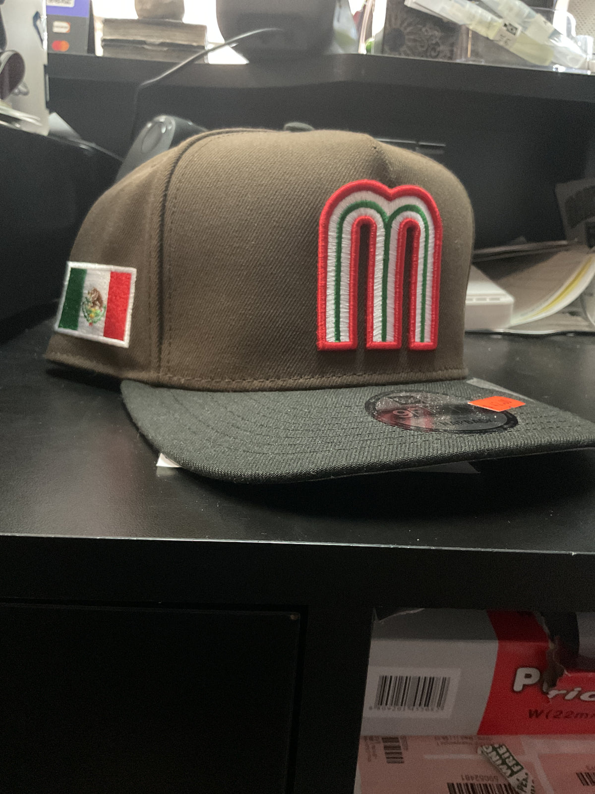 “M” Brown SnapBack