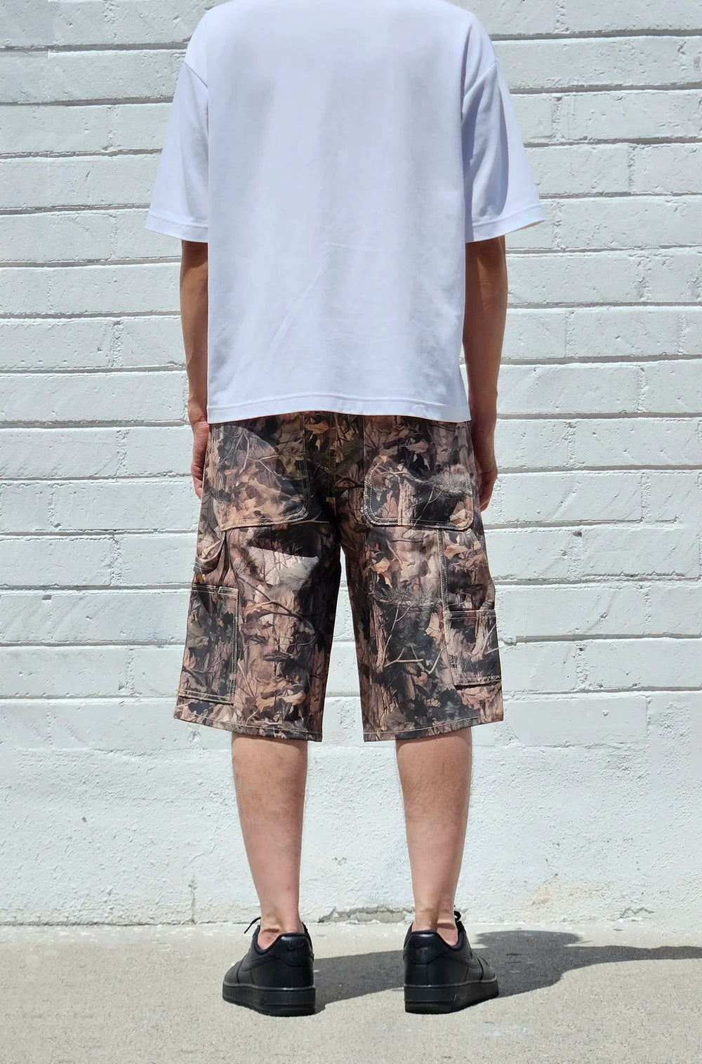 Hunting Camo Carpenter Shorts Loose fit Neu blue