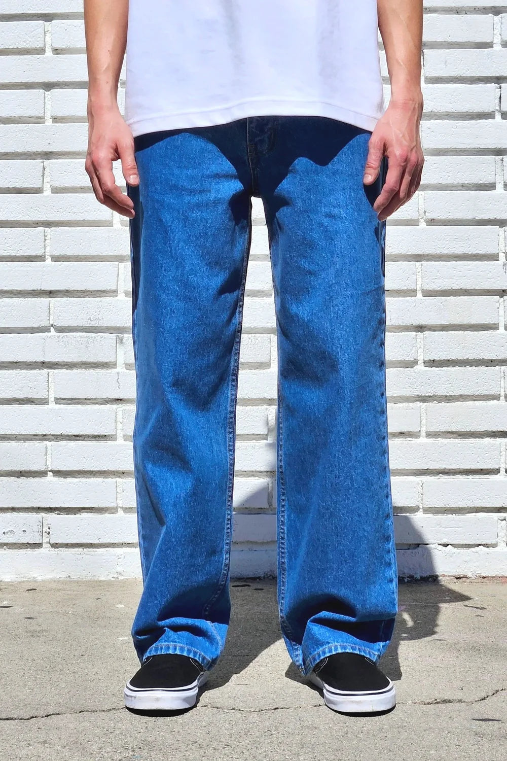 NEU BLUE BAGGY JEANS
