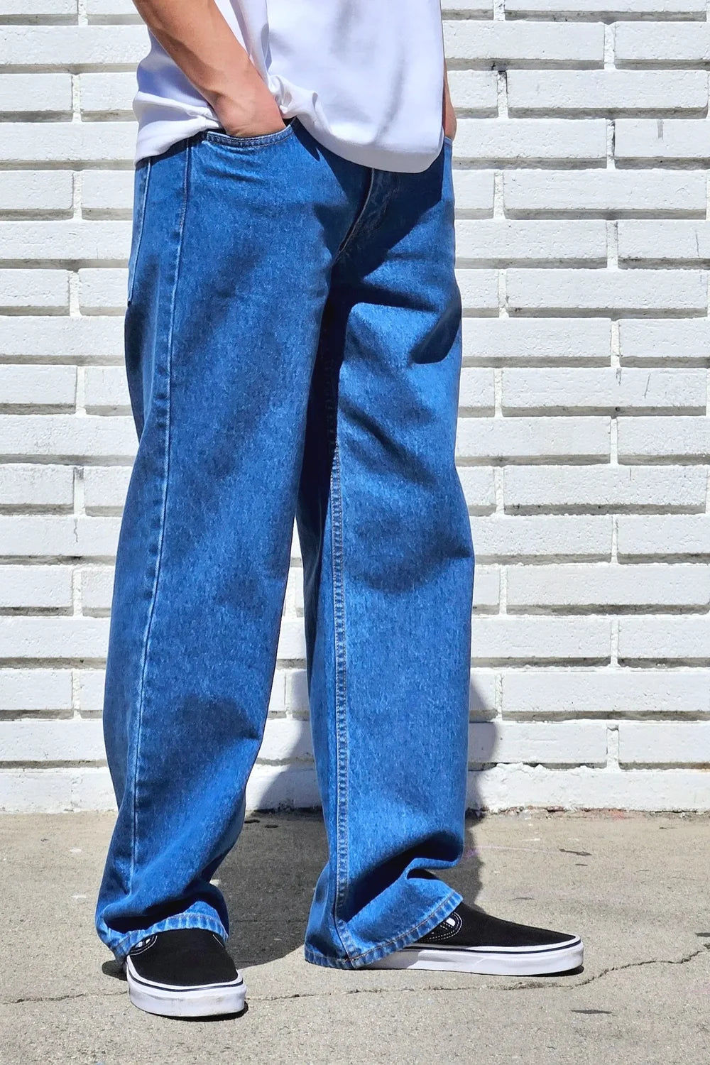 NEU BLUE BAGGY JEANS