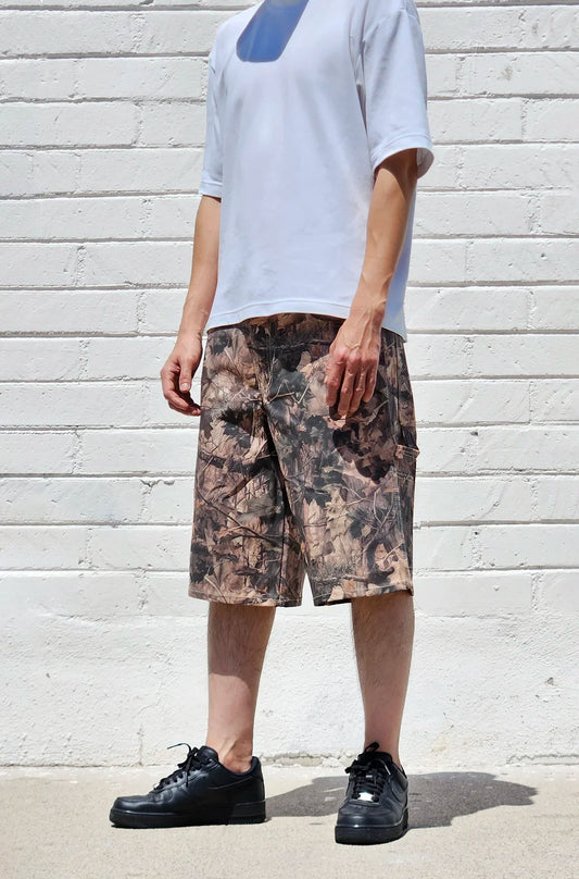 Hunting Camo Carpenter Shorts Loose fit Neu blue