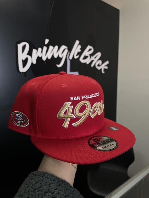 RED SAN FRANSICO 49ERS SNAPBACK