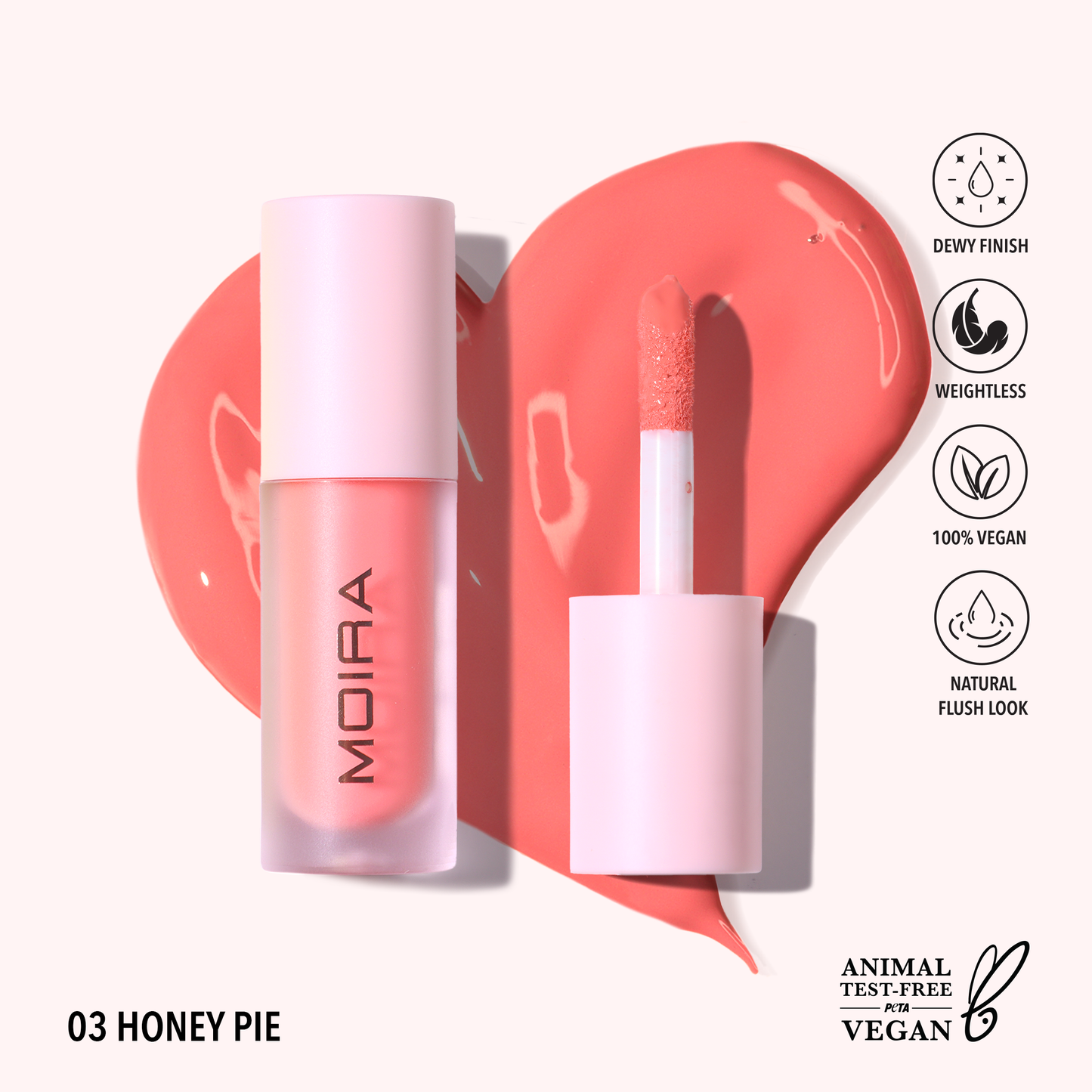 Love Steady Liquid Blush (003, Honey Pie)